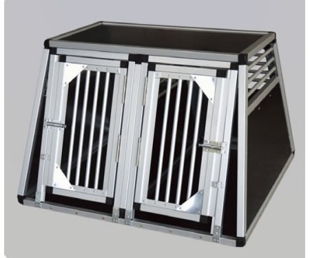 Aluminium-Hundebox